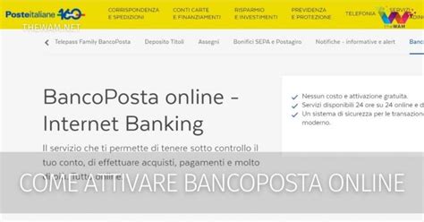 accesso a bancoposta.